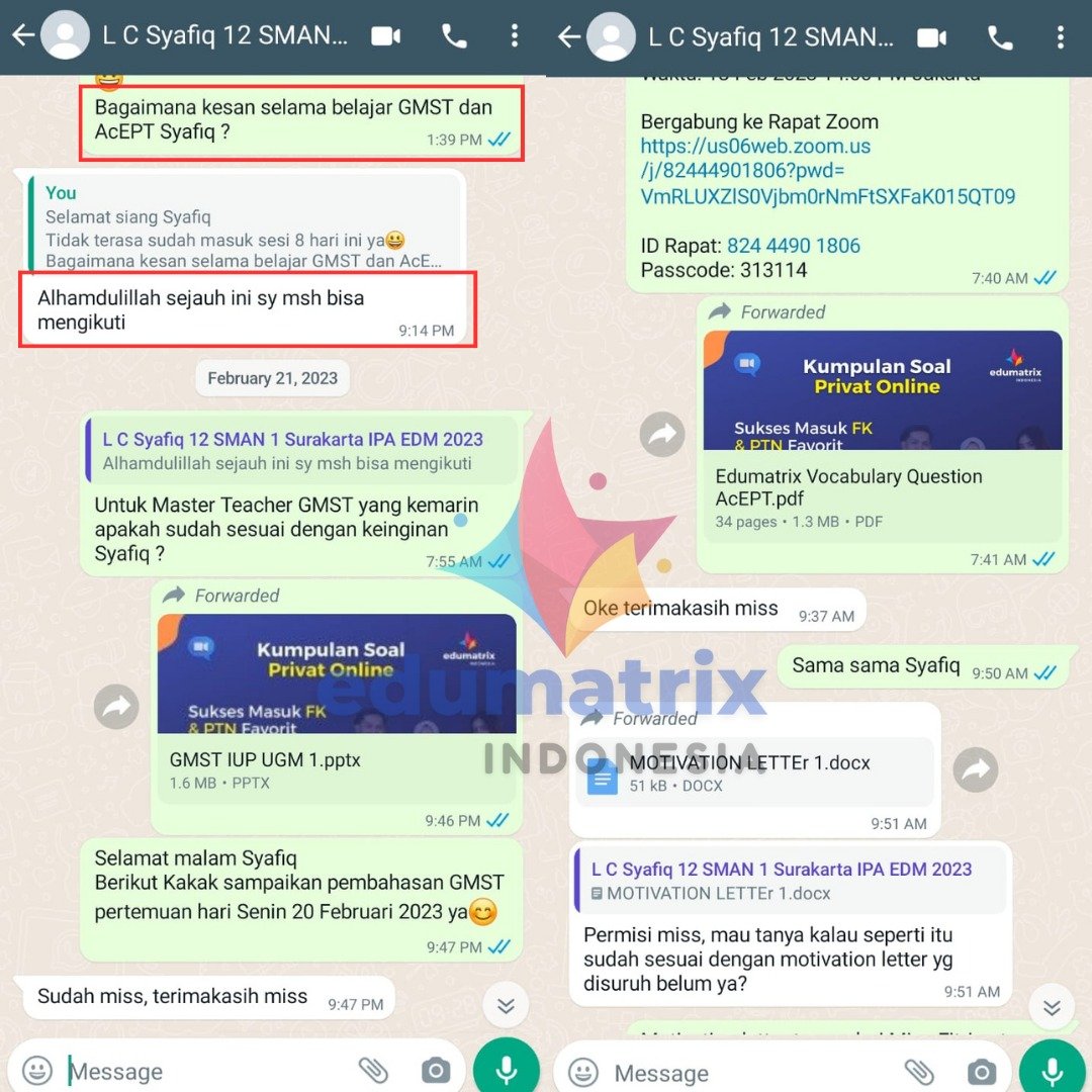 Syafiq iup testi