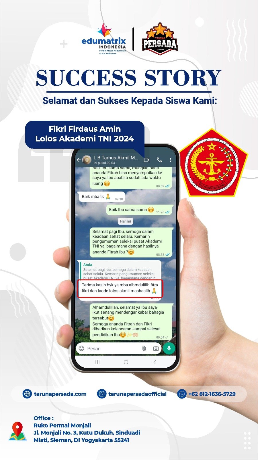 Success_Story_Tni_Polri_Fikri_Potrait Success_Story_Tni_Polri_Fikri_Potrait