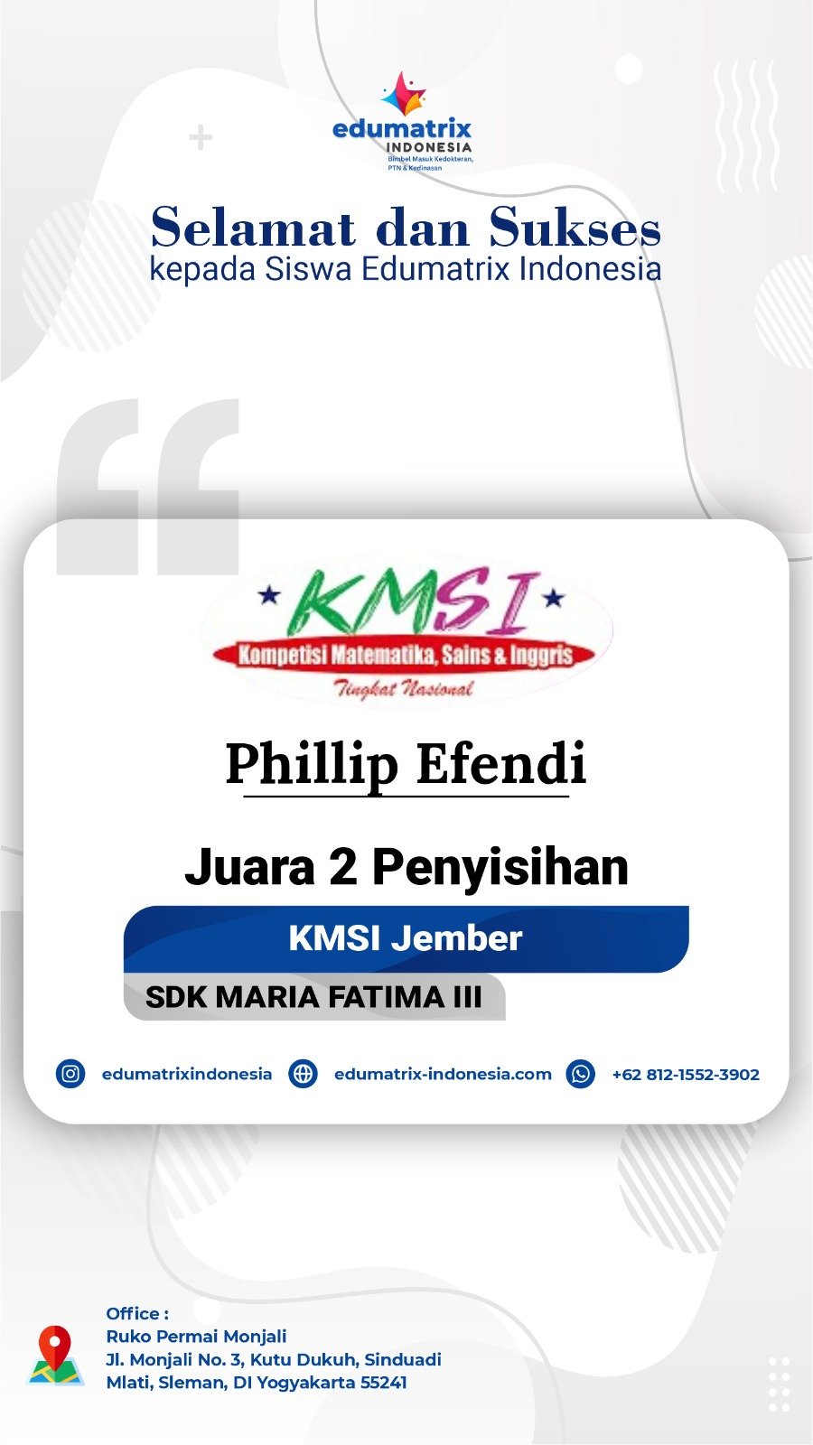 Success_Story_OSN_Phillip_Efendi_Potrait Success_Story_OSN_Phillip_Efendi_Potrait